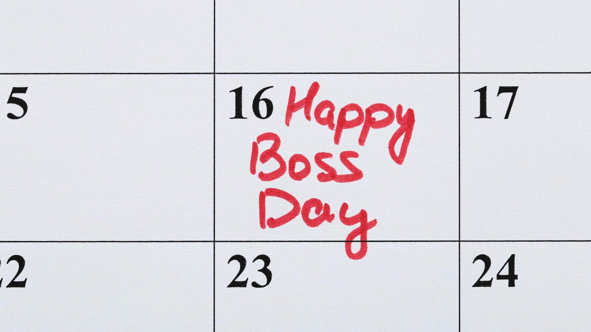 Bosses' Day
